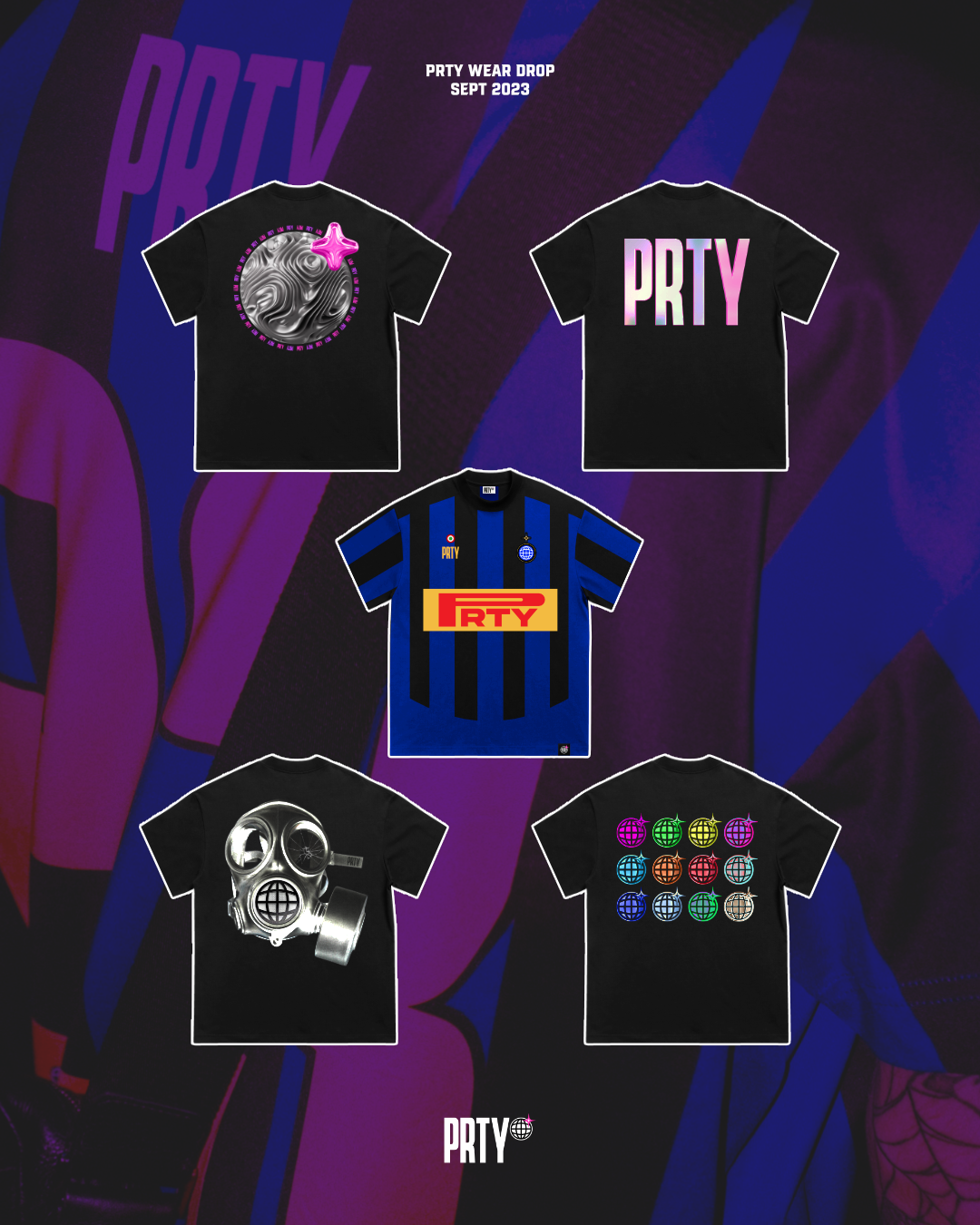 PRTY Wear September 2023 Drop