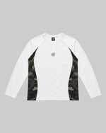 Camo Panel Long Sleeve T-Shirt