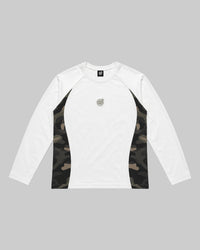 Camo Panel Long Sleeve T-Shirt