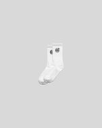 Disco Ball Cotton Socks (White)