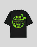 Neon Halftone Disco Ball T-Shirt