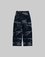 Wide Leg Camo Cargo Trouser
