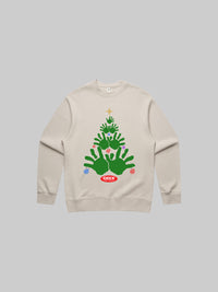 PRTY x GBX Cash for Kids Christmas Jumper Stone