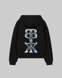 PRTY x blk. Ice Logo Hoodie