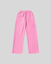 Straight Leg Puff Print Jogger (Pink)