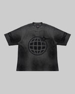 PRTY Scorched Disco Ball Waffle T-Shirt