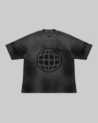 PRTY Scorched Disco Ball Waffle T-Shirt