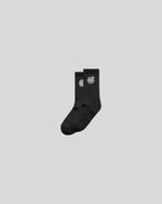 Disco Ball Cotton Socks (Black)